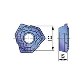 INSERT TOHT-NDJ (07..., 08... 09... - 12...)(for general purpose) - Big-tools Industrial Supply Tools for Metal Cutting